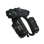 Dirtsack Erupt 24 All Black Rackless Luggage 12 litres per side