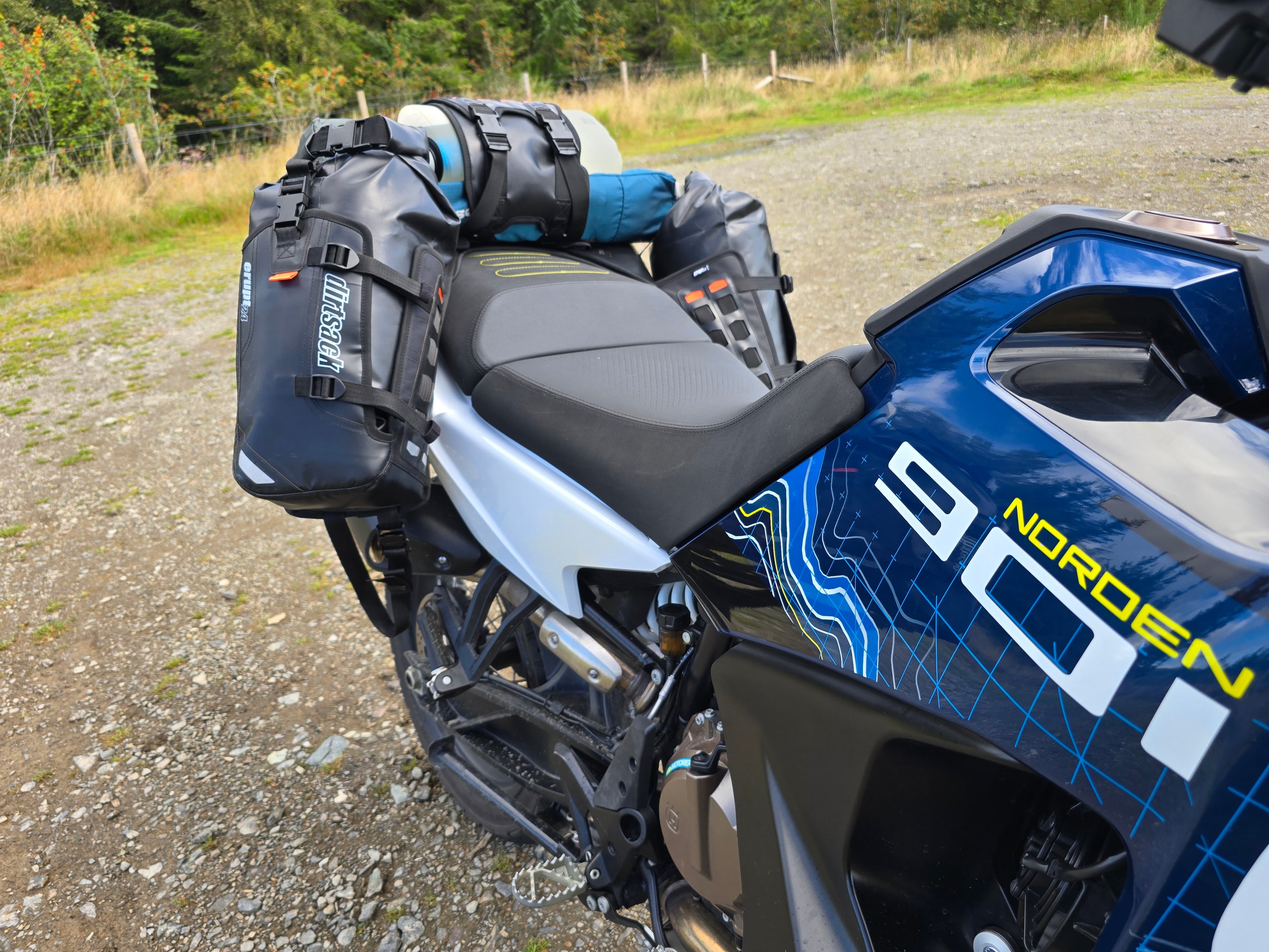 Dirtsack Erupt 24 Rackless Luggage 12 litres per side