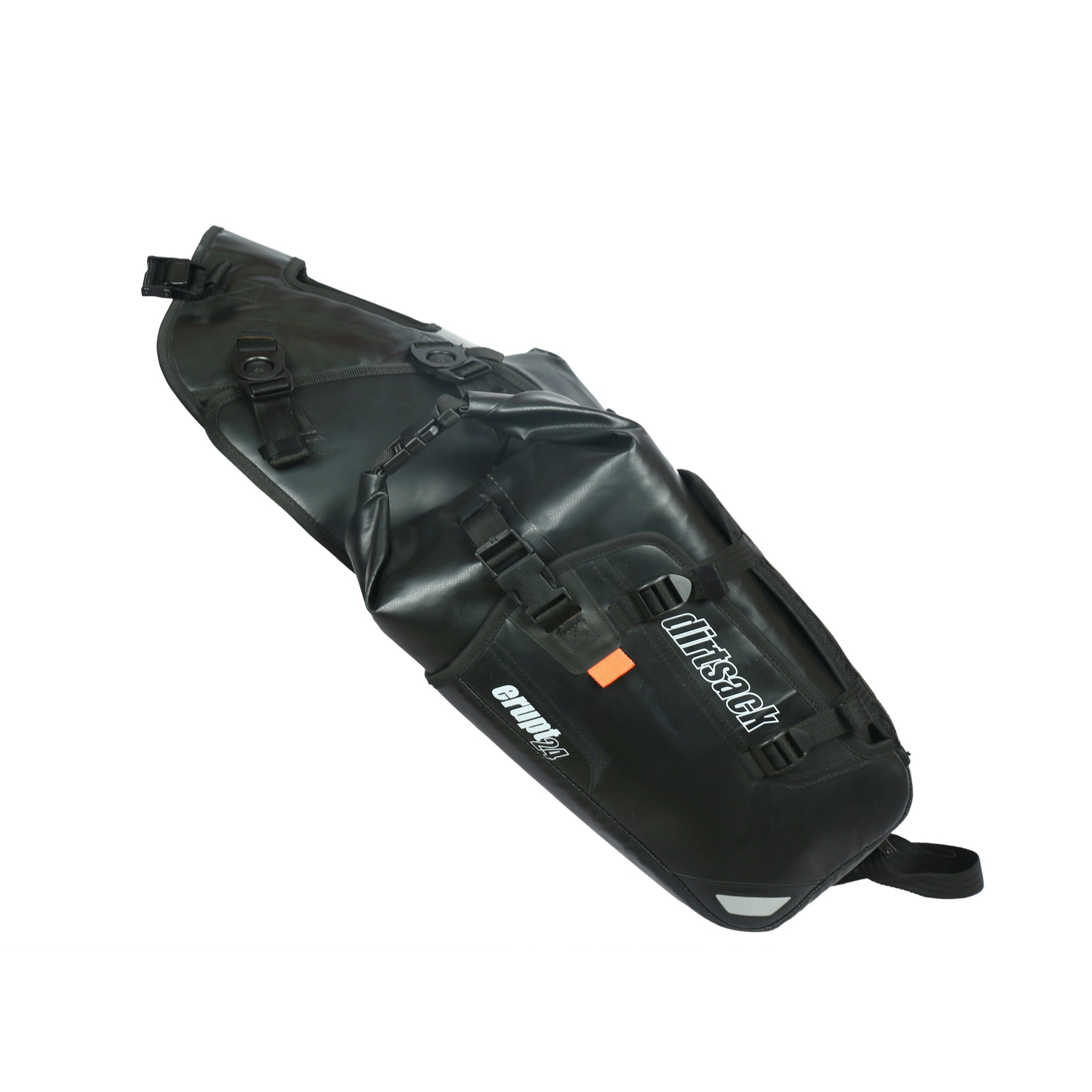 Dirtsack Erupt 24 All Black Rackless Luggage 12 litres per side