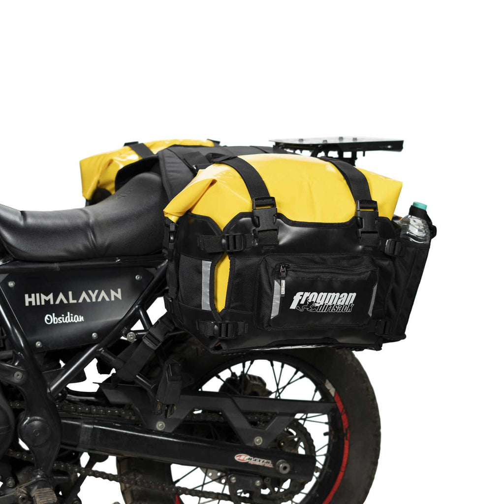 Dirtsack Frogman V2 Yellow Waterproof Soft Panniers Adventure TET