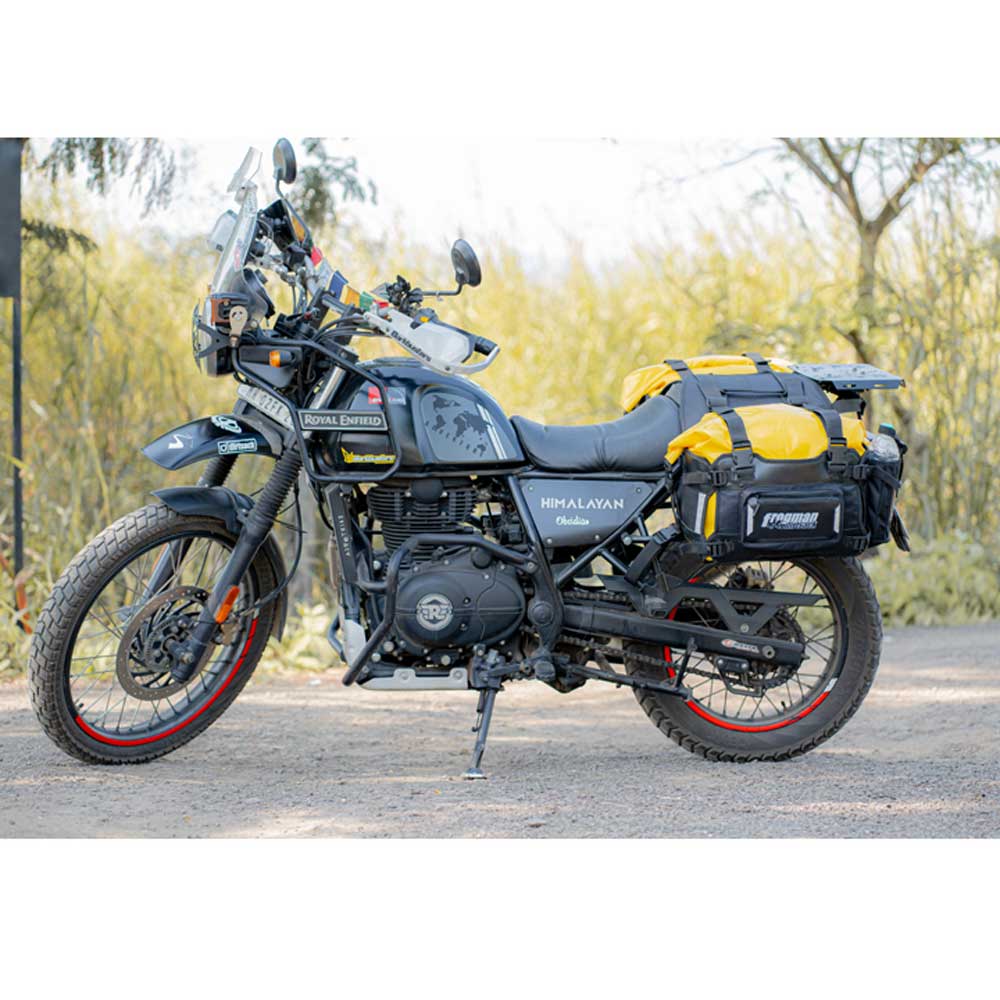 Dirtsack Frogman V2 Yellow Waterproof Soft Panniers Adventure TET