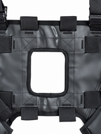 Dirtsack Rackless V2 Soft Luggage 2 x 24 Liter Komplett Schwarz Kraftstoffausschnitt 690/701 450 Rally