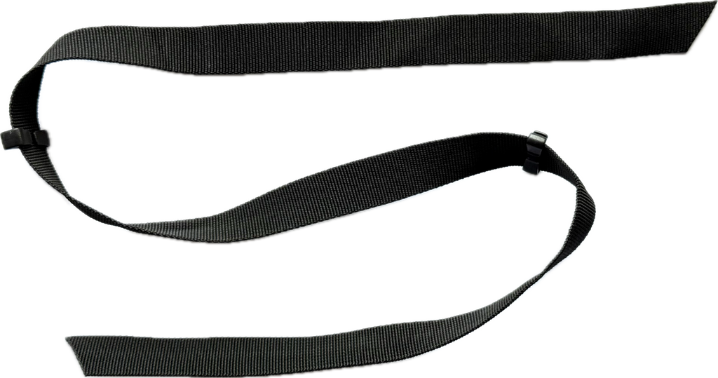 Rackless Luggage rear cam fastening strap