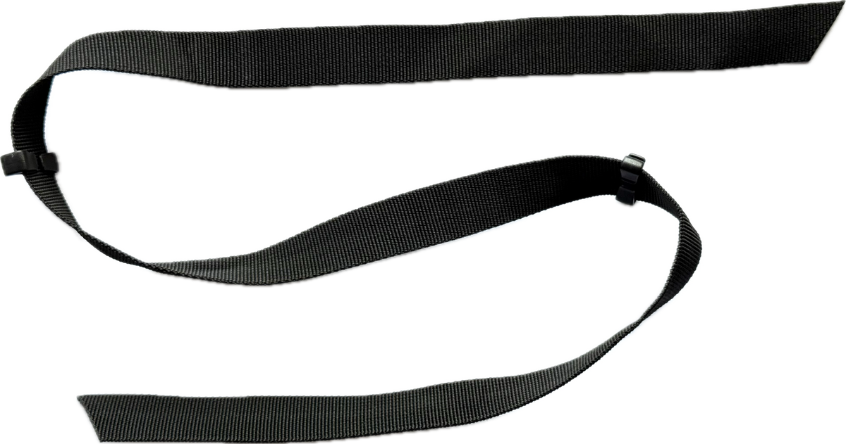 Rackless Luggage rear cam fastening strap