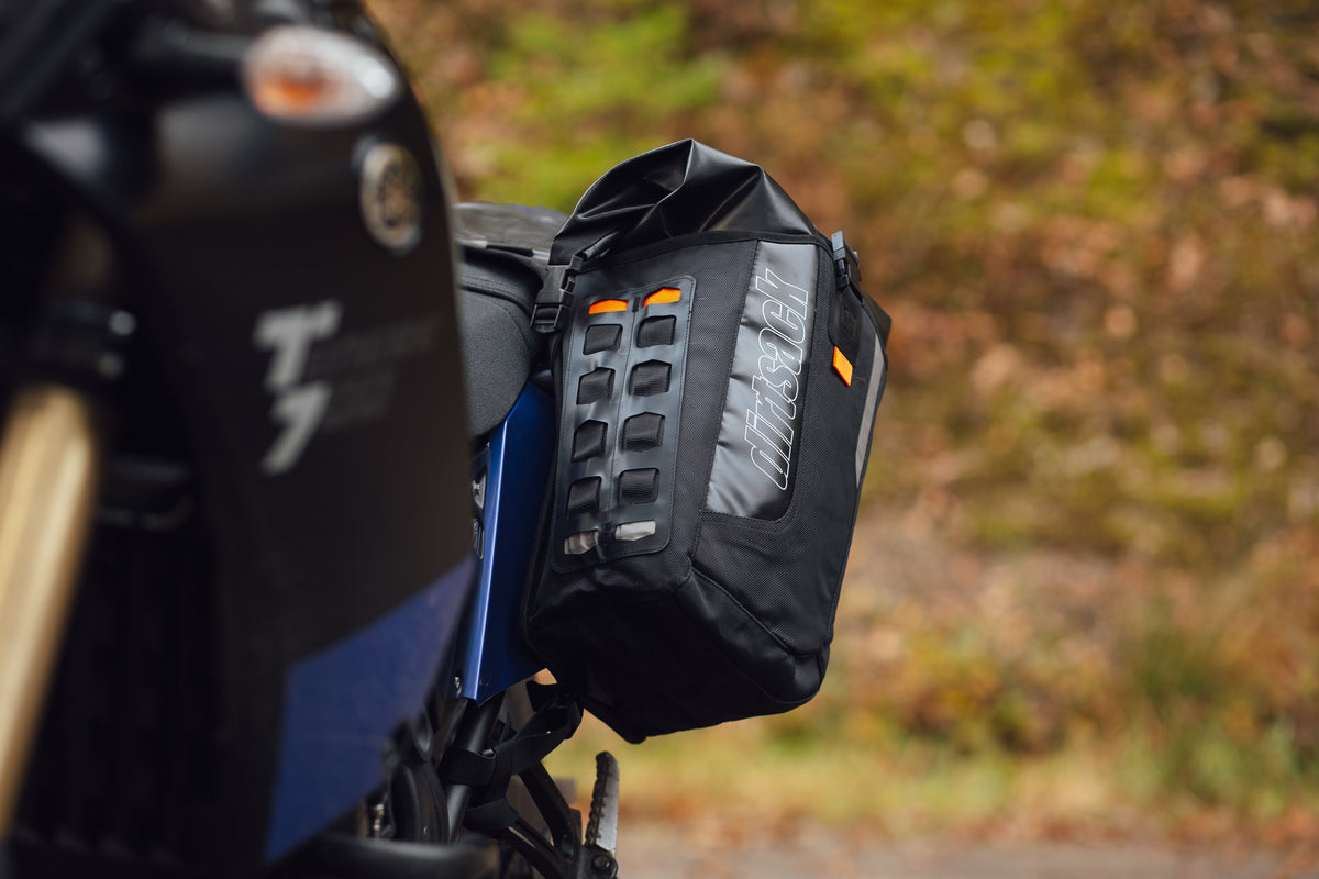 Dirtsack Erupt Rackless V2 on Yamaha Tenere 700