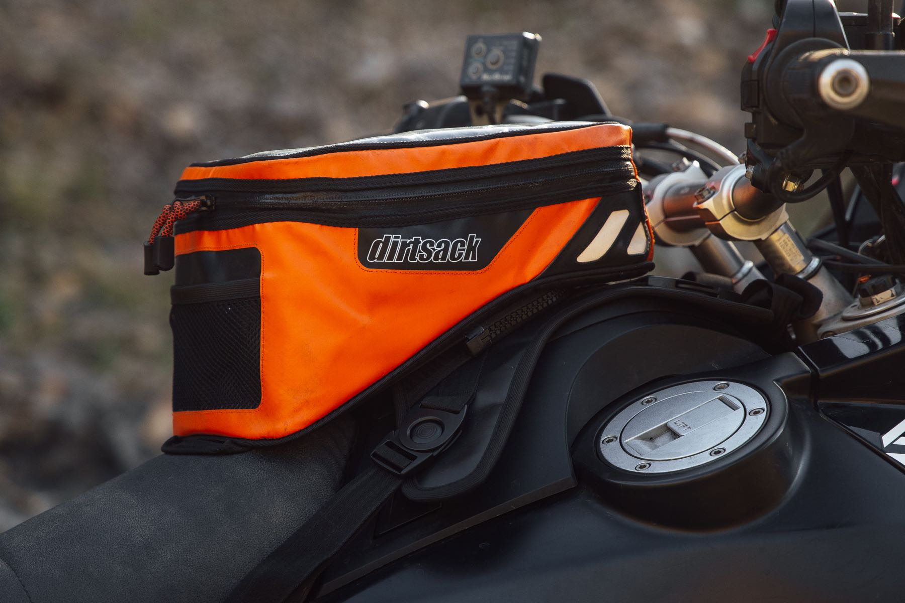 DIRTSACK REBL 6 WATERPROOF ADV TANK BAG ORANGE
