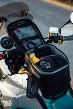 DIRTSACK REBL 6  WATERPROOF ADV TANK BAG BLACK
