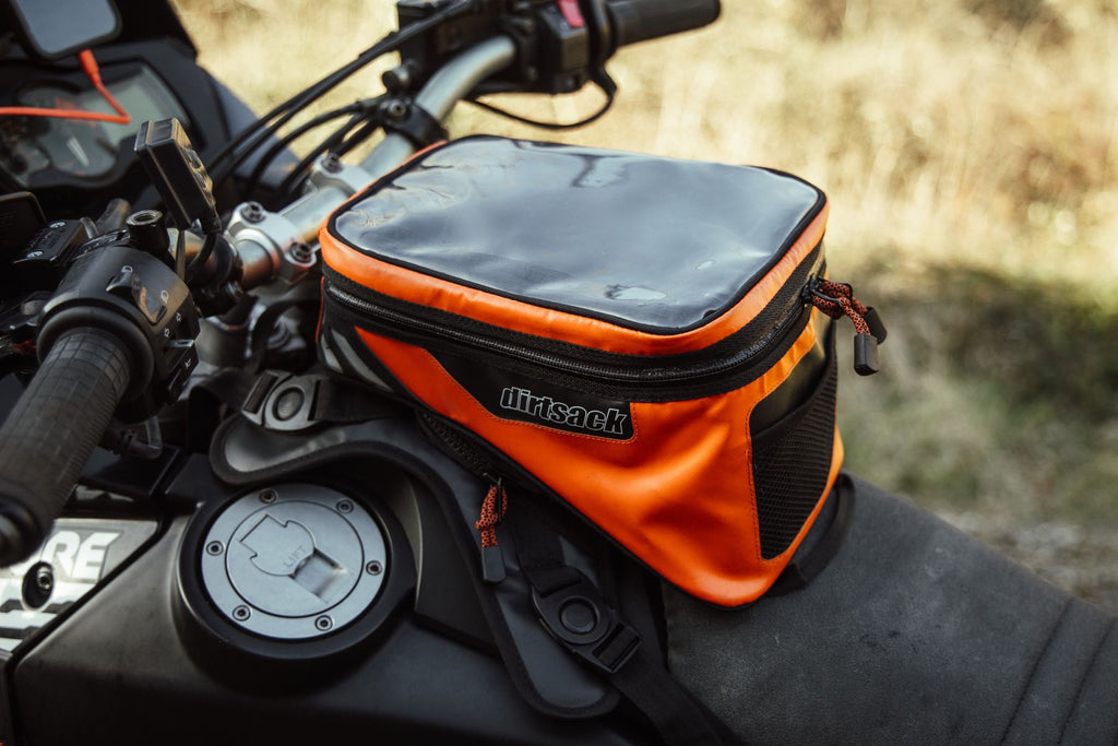 DIRTSACK REBL 6 WATERPROOF ADV TANK BAG ORANGE