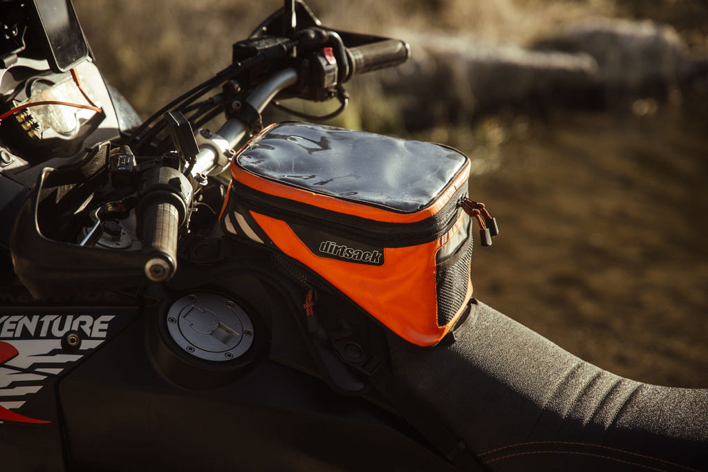 DIRTSACK REBL 6 WATERPROOF ADV TANK BAG ORANGE