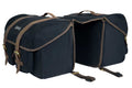 Dirtsack Easyrider Classic Canvas Saddlebags - Black SALE
