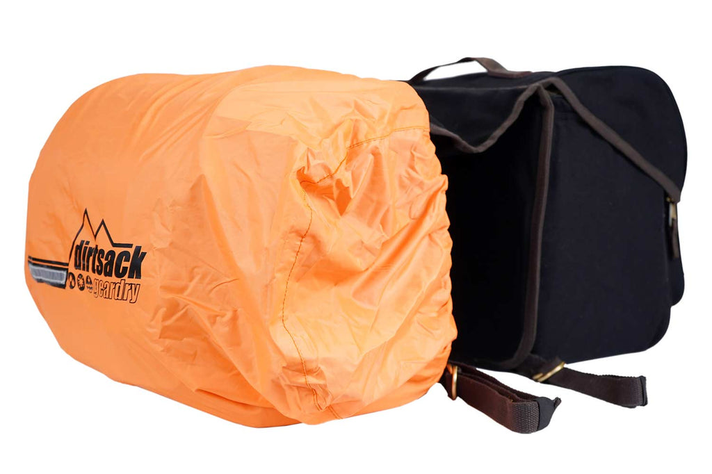 Dirtsack Easyrider Classic Canvas Saddlebags - Black SALE