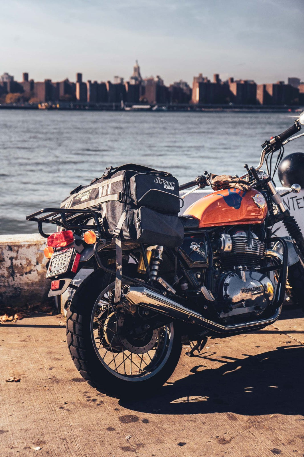 Dirtsack Gypsy Tail Bag Tough Adventure Motorcycle Luggage No racks needed 72 litres TET