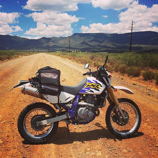 Dirtsack Gypsy Tail Bag Tough Adventure Motorcycle Luggage No racks needed 72 litres TET