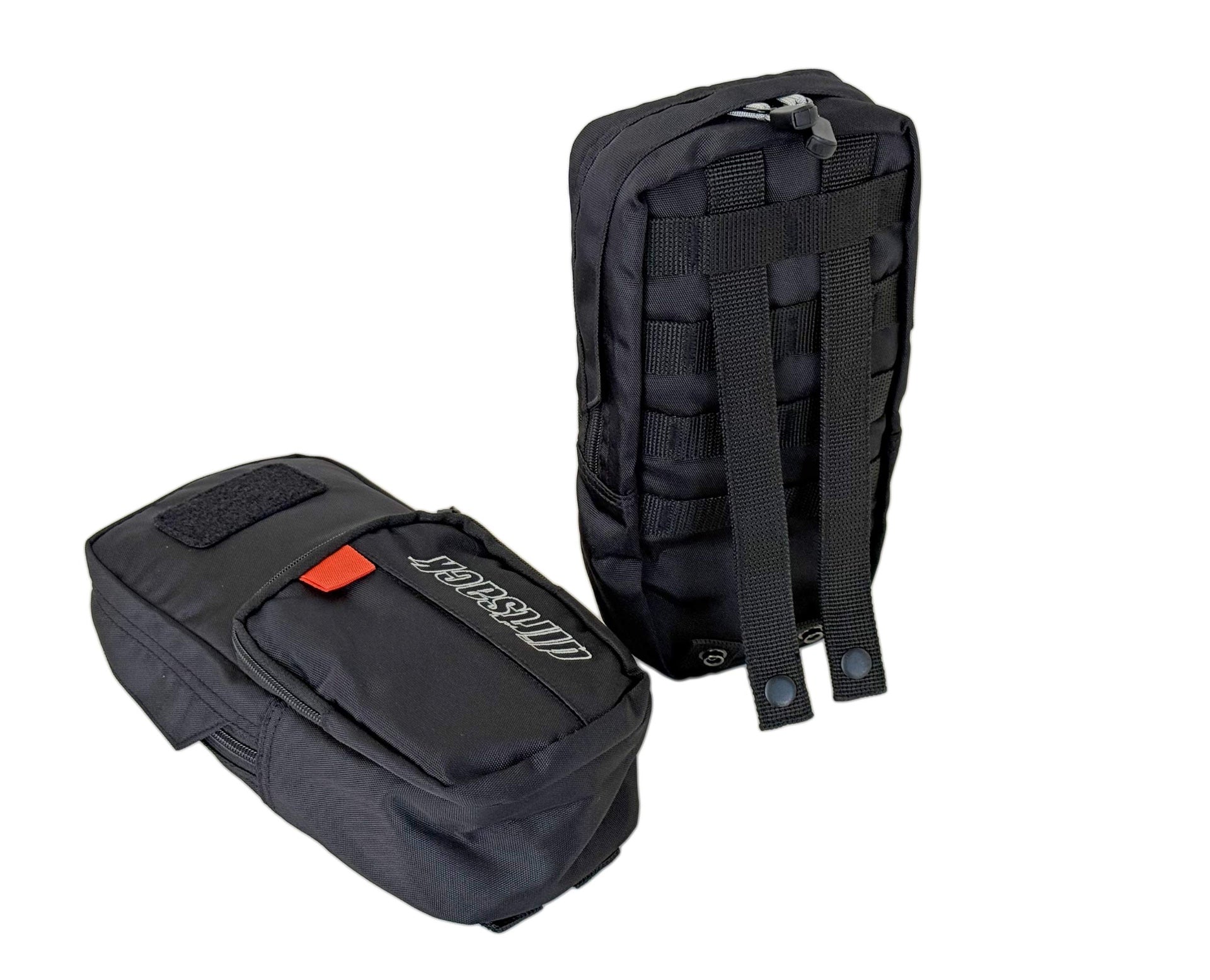 Dirtsack Rackless Auxiliary Pouches Black (pair) 2.8 litre each