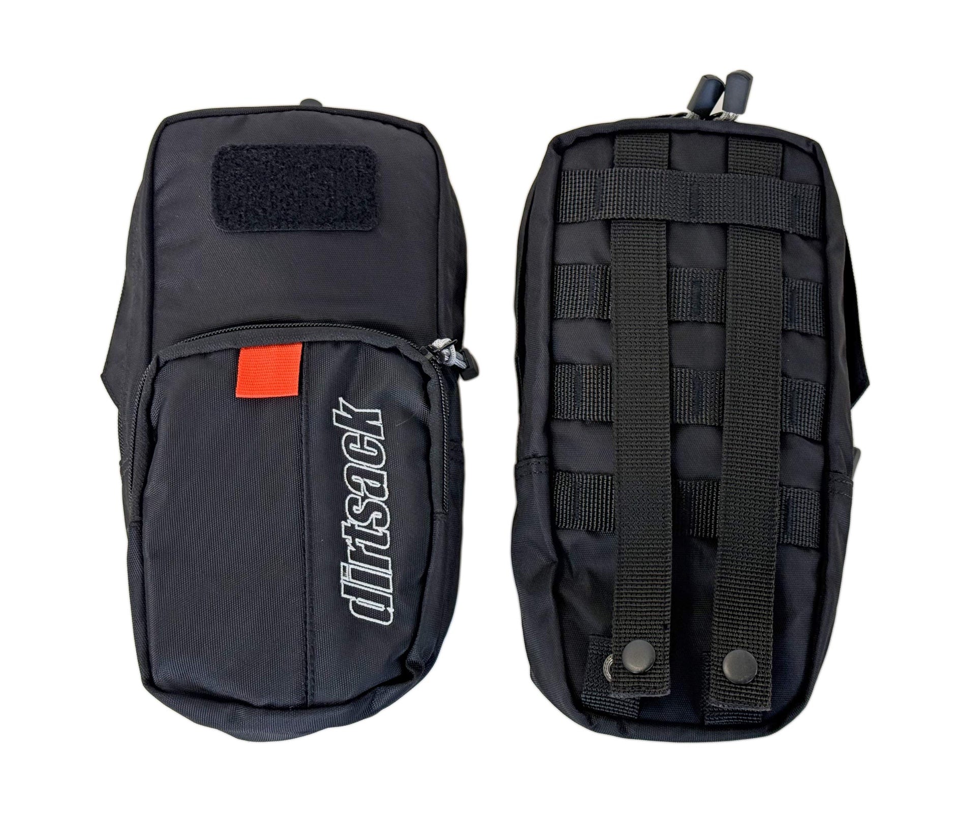 Dirtsack Rackless Auxiliary Pouches Black (pair) 2.8 litre each