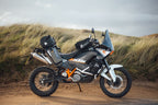 Dirtsack Erupt Rackless V2 Soft Luggage ADV Kit 2 x 24 litre Green / Black No Pannier Racks Needed