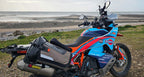 Dirtsack Erupt Rackless V2 Soft Luggage ADV 2 x 24L Sandstorm & Black X-Wide