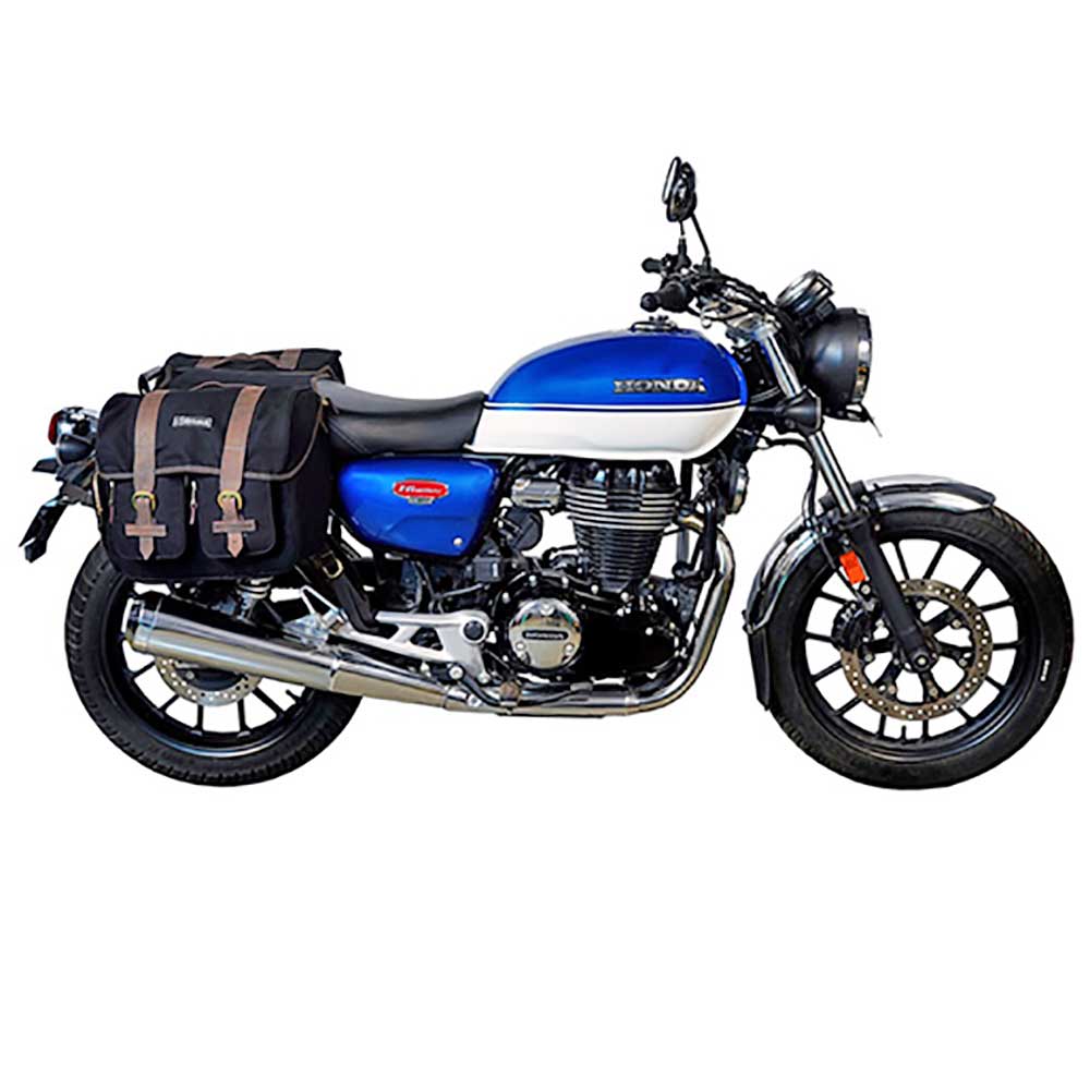 Dirtsack Easyrider Classic Canvas Saddlebags - Black SALE