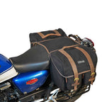 Dirtsack Easyrider Classic Canvas Saddlebags - Black SALE