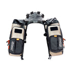 Dirtsack Erupt Rackless V2 Soft Luggage ADV 2 x 24L Sandstorm & Black Regular Width