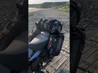 Dirtsack Erupt Rackless V2 Soft Luggage ADV Kit 2 x 24 litre All Black No Pannier Racks Needed