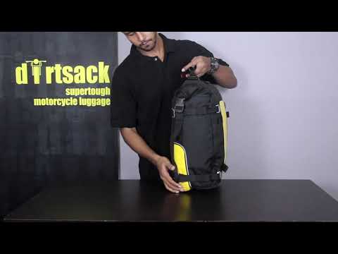 Dirtsack MAX 20 Modular Waterproof Luggage Pack 20L (Black)