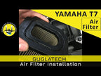 Guglatech MAB009-SY Sport Performance Air Filter for Yamaha 700 Twin T7/MT/XSR