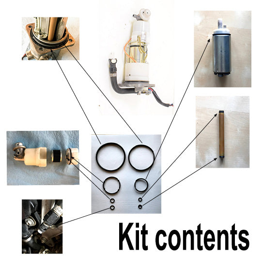 KTM LC8 RC8 990 1050 1190 1290 Fuel Pump Complete O-Ring Service Kit
