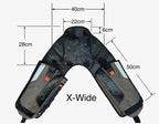 Dirtsack Erupt Rackless V2 Soft Luggage ADV Kit 2 x 24 litre All Black No Pannier Racks Needed